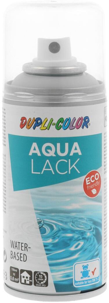european aerosols DUPLI-COLOR AQUA Grundierung hellgrau glanz, 150 ml