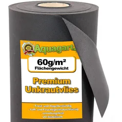 400m2 Gartenvlies Unkrautvlies Mulchvlies Vlies 60g 1,6m breit