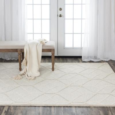 NAVATEXTURA Ava Geometric Hand-tufted Wool Rug