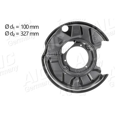 Aic Deckblech Bremsscheibe hinten rechts [Hersteller-Nr. 56416] für Mercedes-Benz