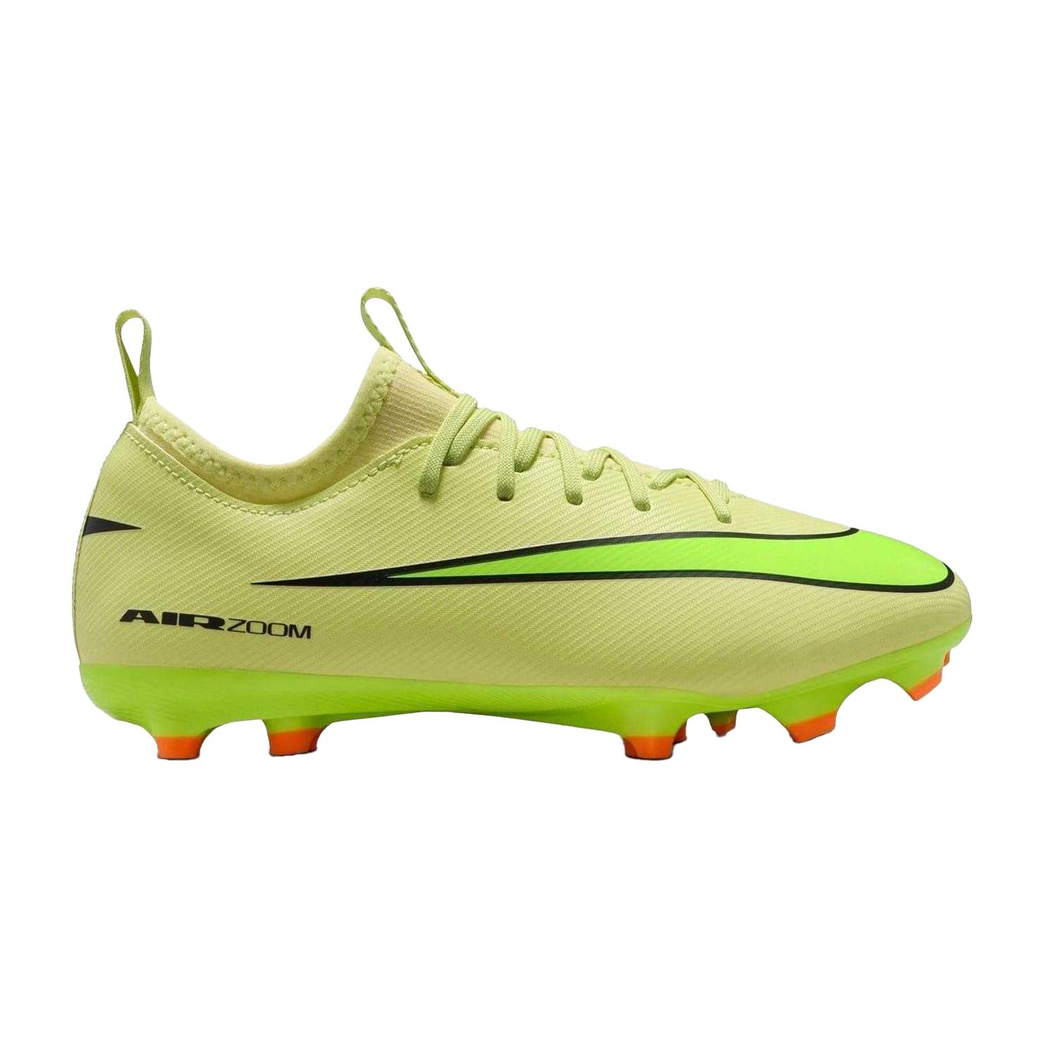 Nike - "Mercurial" Fußballschuhe mit festem Boden für Kinder (Volt Farbe/Purpur)