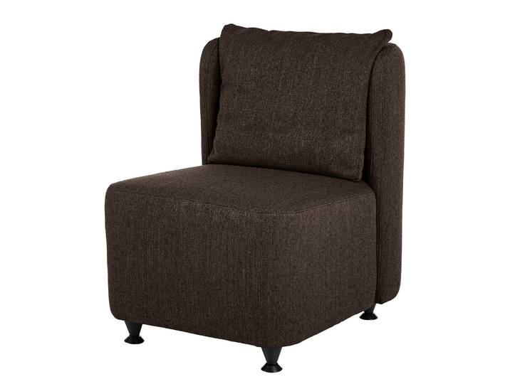Fauteuil Kiri Marron/Marron foncé Tissé à plat 68 x 74 x 73cm