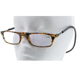 Magnetlesebrille zum Umhängen München havanna mit Blaulichtfilter