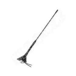 16 V Dachantenne Calearo 15.7677907 DIN Stecker AM/FM Antenne mit 60° Stabnei...