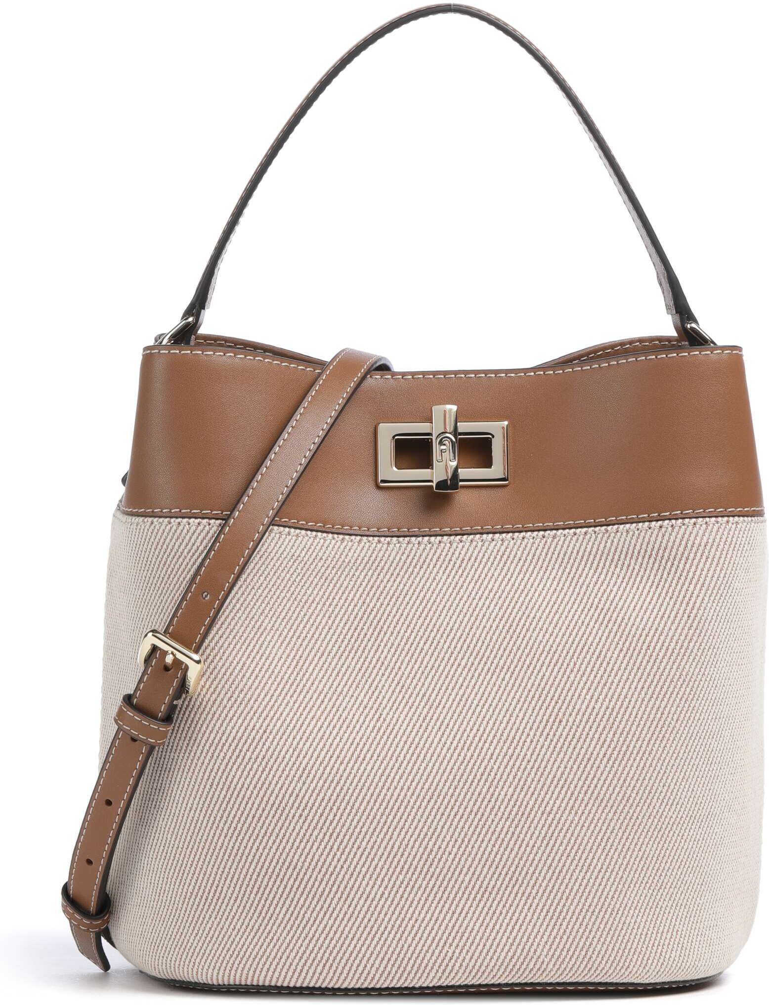 Furla Amelia M Bucket Handtasche, braun