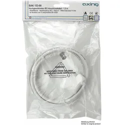 Axing BAK 253-00 ST Antennenkabel Winkel 2,5m