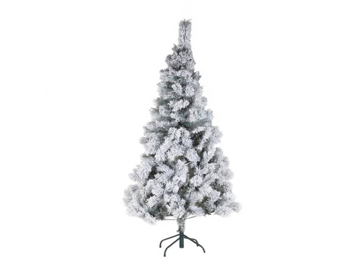Fééric Lights and Christmas Weihnachtsbaum verschneit 83/83/150 cm, Mehrfarbig, Kunststoff, Rund, 150 cm, Dekoration, Weihnachtsdekoration, Christbäume & Zubehör