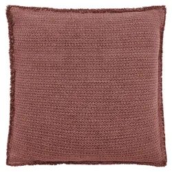 Kissenhülle STONY weinrot (BH 40x40 cm) - BH 40x40 cm