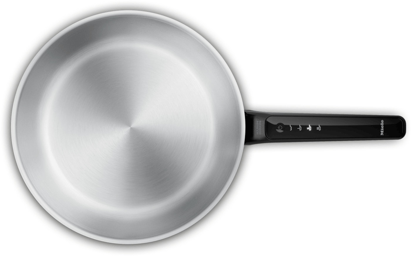 Miele KMBP8428 M Sense Bratpfanne (28 cm) unbeschichtet (Edelstahl) 12724140