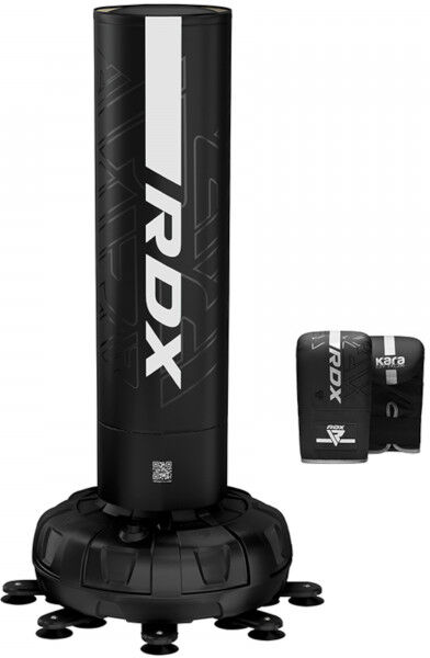 RDX Boxsport RDX Freistehender Boxsack F6 6ft KARA mit Boxhandschuhen Weiß