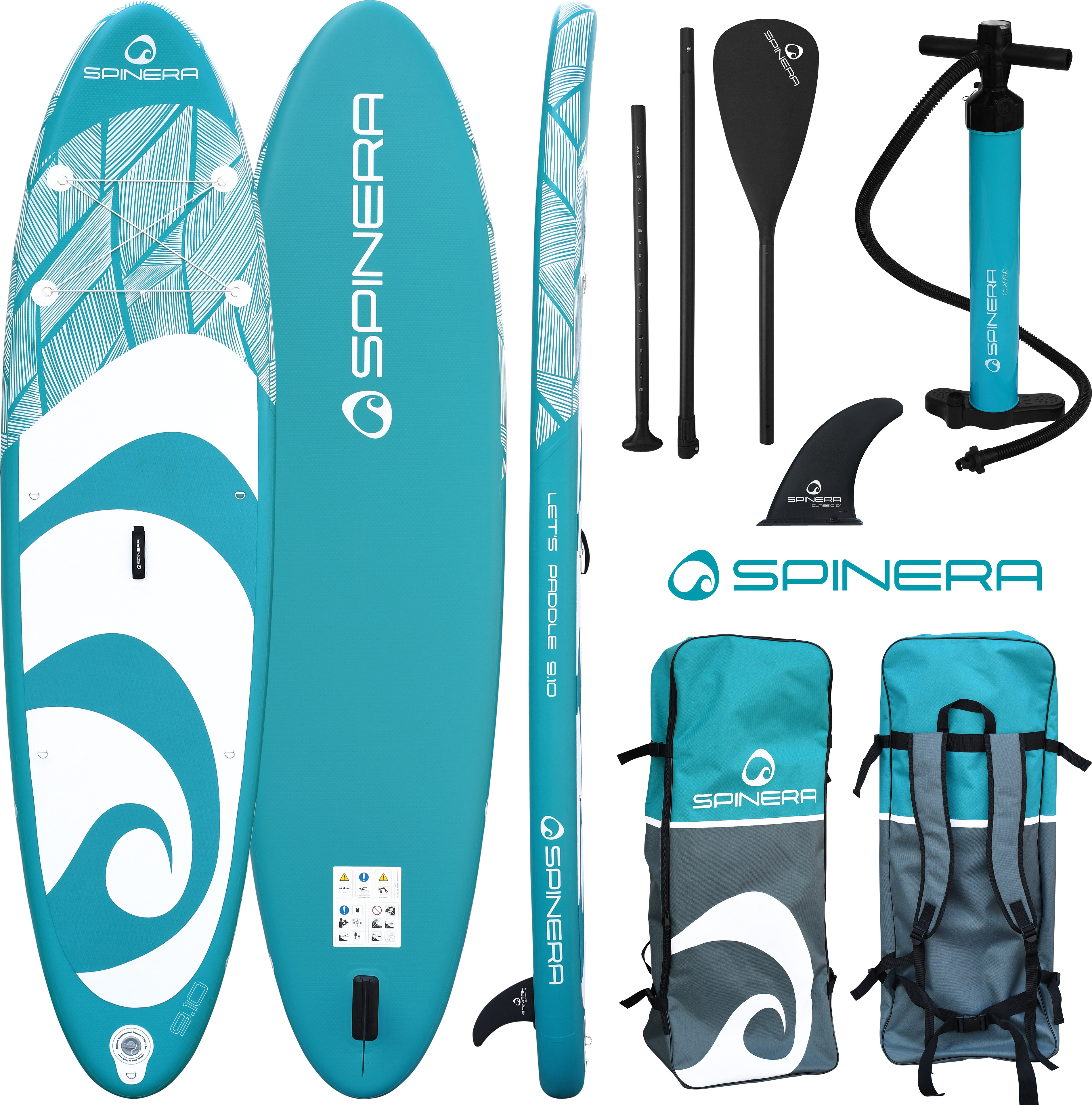 Spinera SUP-Board "Lets Paddle", 12'0