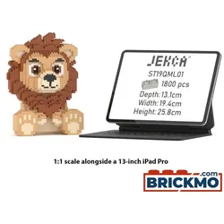 JEKCA Bricks Blocky Lion 01 ST19QML01
