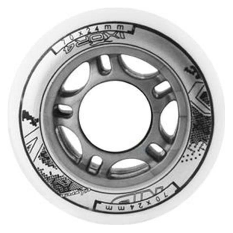 Nils VE 70x24 82A Weiss RÄDER (4 Stück) (70 mm, 82a) (5907695515756)