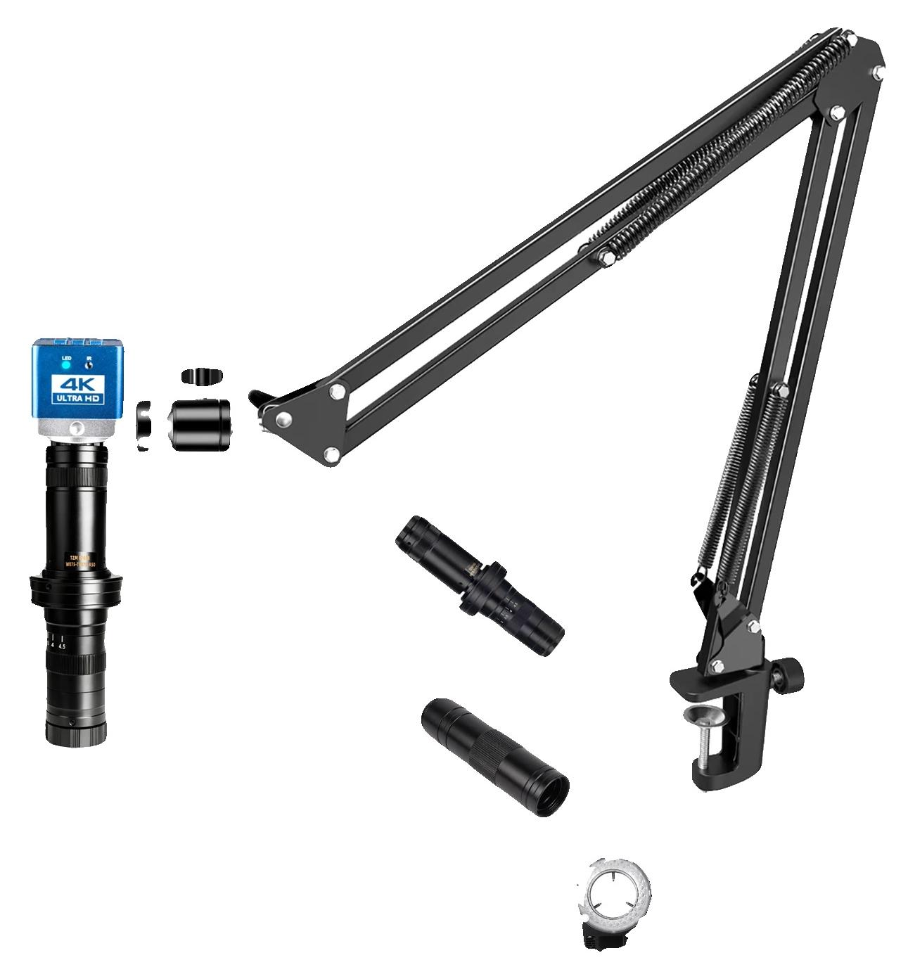 Digitalmikroskop, 500-fache Vergrößerung, hohe Auflösung, 215X 150X Ausleger, Sony imx415 Sensor