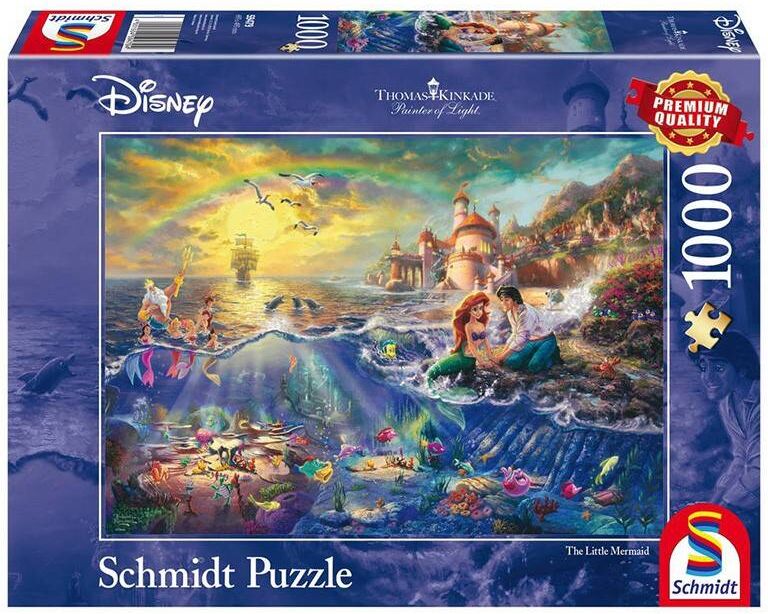 Schmidt Puzzles Disney - Arielle la petite sirène - 1000 pcs