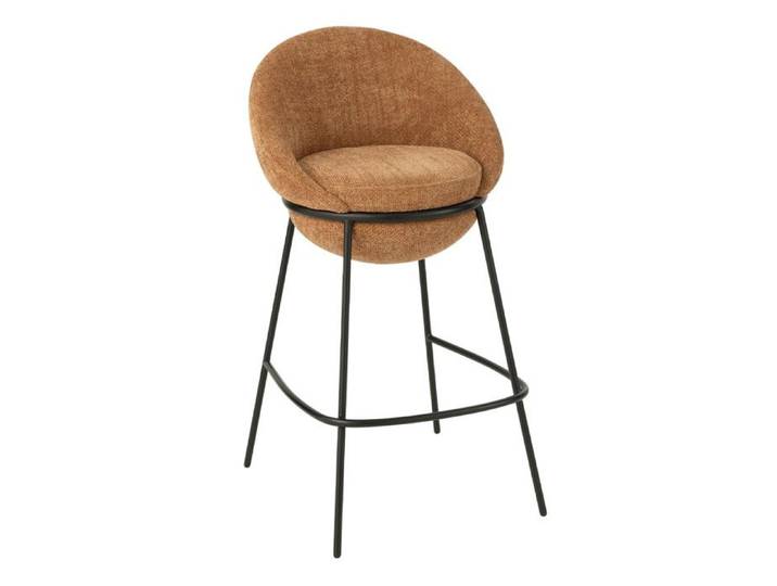 Chaise de Bar Design  Elwood  99cm Terracotta