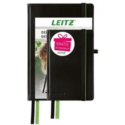 Leitz Notizbuch »Complete 4477« kariert A5 - 160 Seiten + gratis Notizbuch A6 schwarz