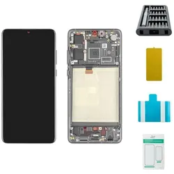 Huawei P30 Display (mit Rahmen) schwarz - Premium-Set