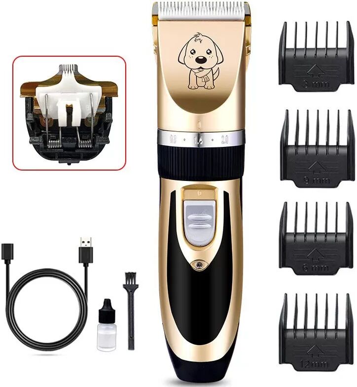 INF Tondeuse pour animaux avec tête de coupe pour les pattes - Kit de toilettage professionnel
