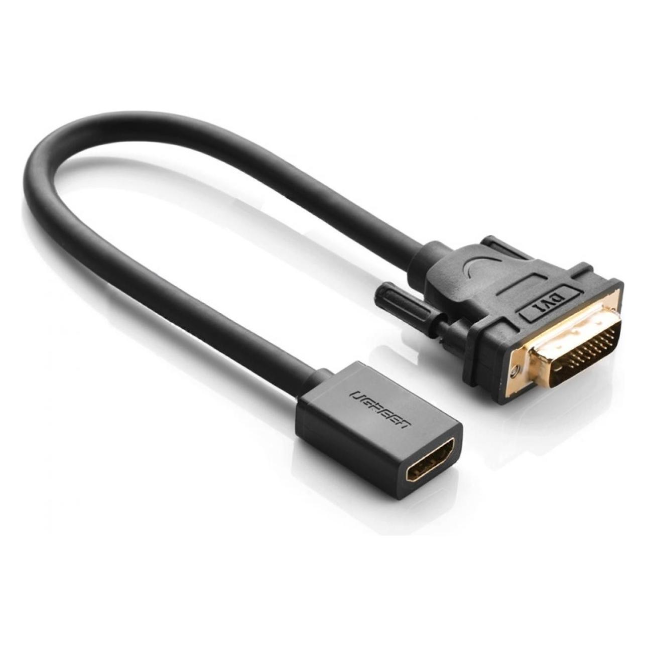 Ugreen DVI auf HDMI Adapter / HDMI auf DVI Adapter (0.15 m) (20118)