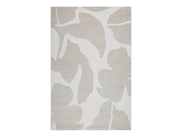 Teppich ESPRIT Sara , grau (beige), B:160cm H:12mm L:225cm, Polypropylen, Teppiche, Teppich, Kurzflorteppich, gewebt, floral, modern, Wohnzimmer, trendig