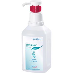 Schülke Seife sensiva Wash Lotion hyclick System, Waschlotion, parfümfrei, Pumpspender, 500ml