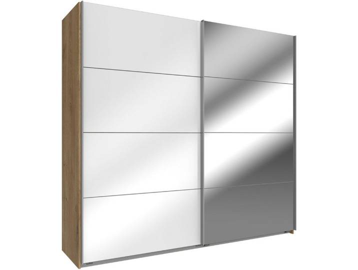Wimex Schwebetürenschrank Easy mit Glas und Spiegel
