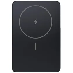 Xiaomi Super Slim Magnetic (5000 mAh, 22.50 W, 19.35 Wh), Powerbank, Schwarz