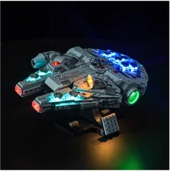 BrickBling LED Licht Set für LEGO Star Wars: Millennium Falcon (75375) inkl. Fernbedienung
