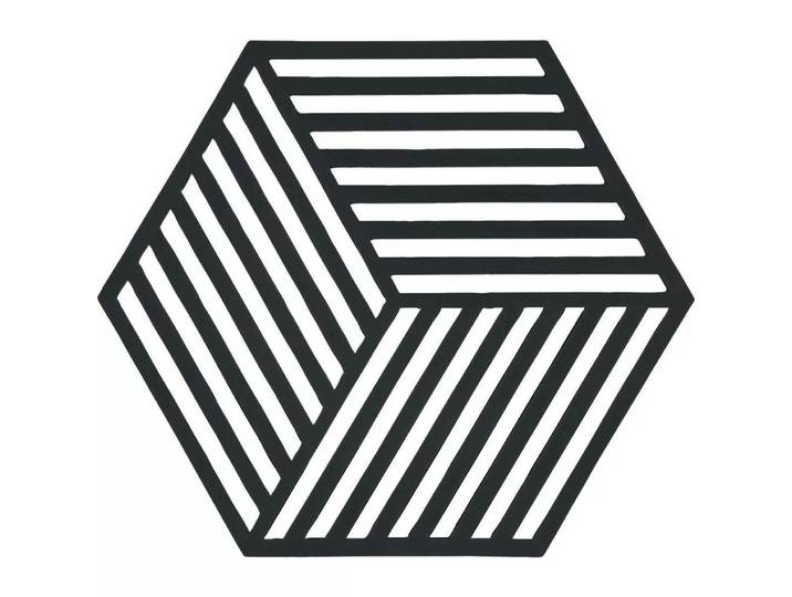 Zone Denmark - Topfuntersetzer Hexagon, Schwarz