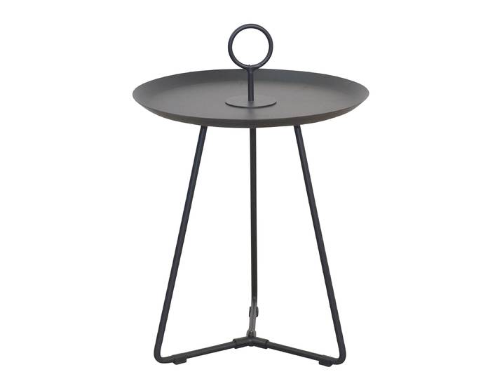 Table d’appoint Mizerow Ø 38cm Noir