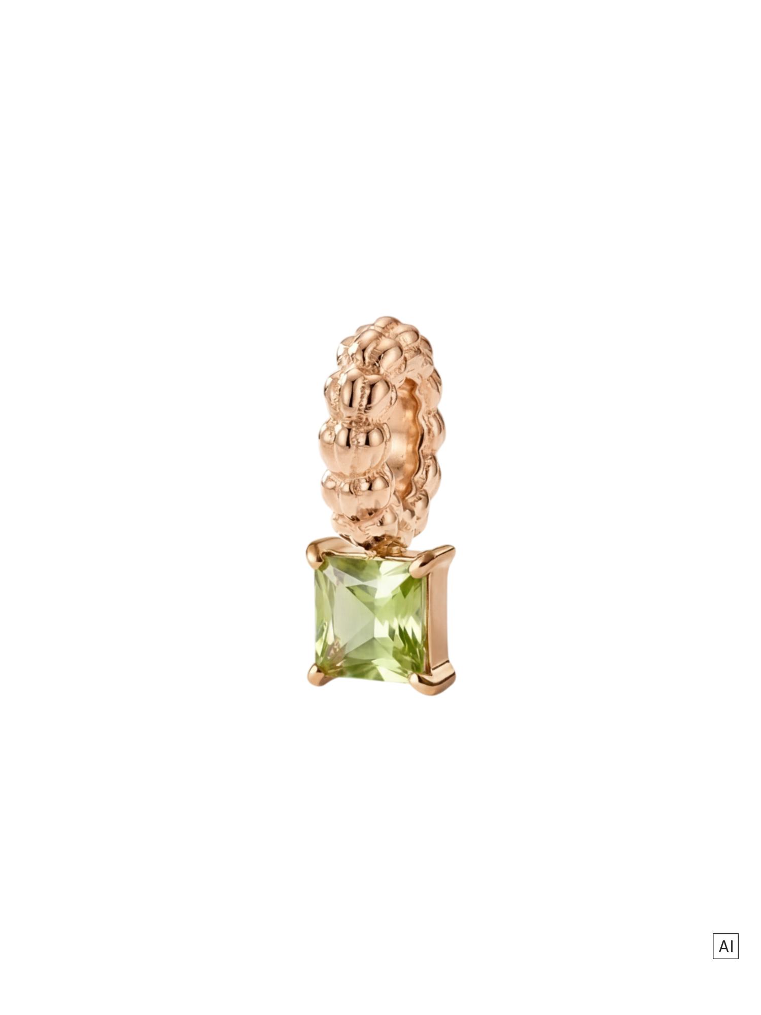 PURELEI LEI Geburtsstein Charm August Peridot