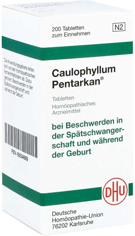 DHU Caulophyllum Pentarkan Tabletten