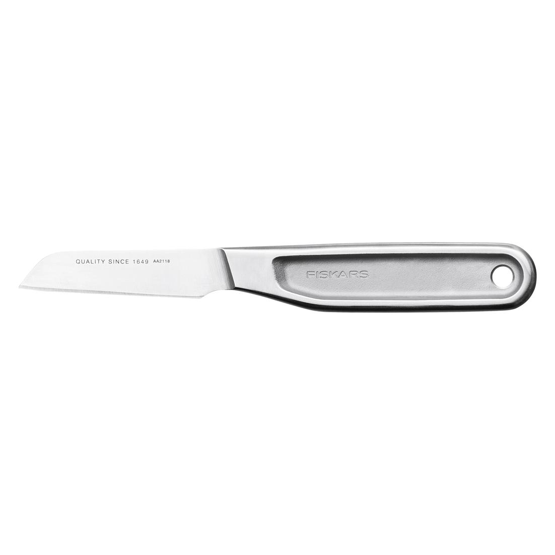 Fiskars All Steel Schälmesser, 7cm (7 cm, 1x) (1062889)