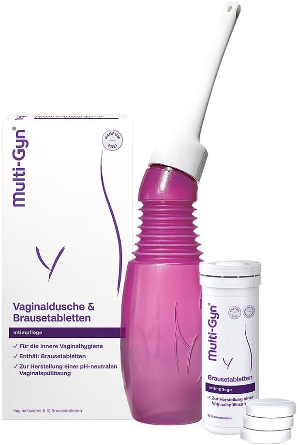 MULTI GYN Multi-Gyn Vaginaldusche Kombipack Brausetabletten 1Pck