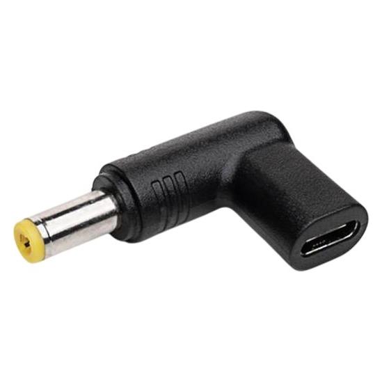 XtendLan USB-C-ADAPTER - 5,5 x 2,5 mm Stecker für Laptop ASUS/ACER/TOSHIBA/LENOVO/DELL/HP/IBM LXG372B (ZPUSBC21)