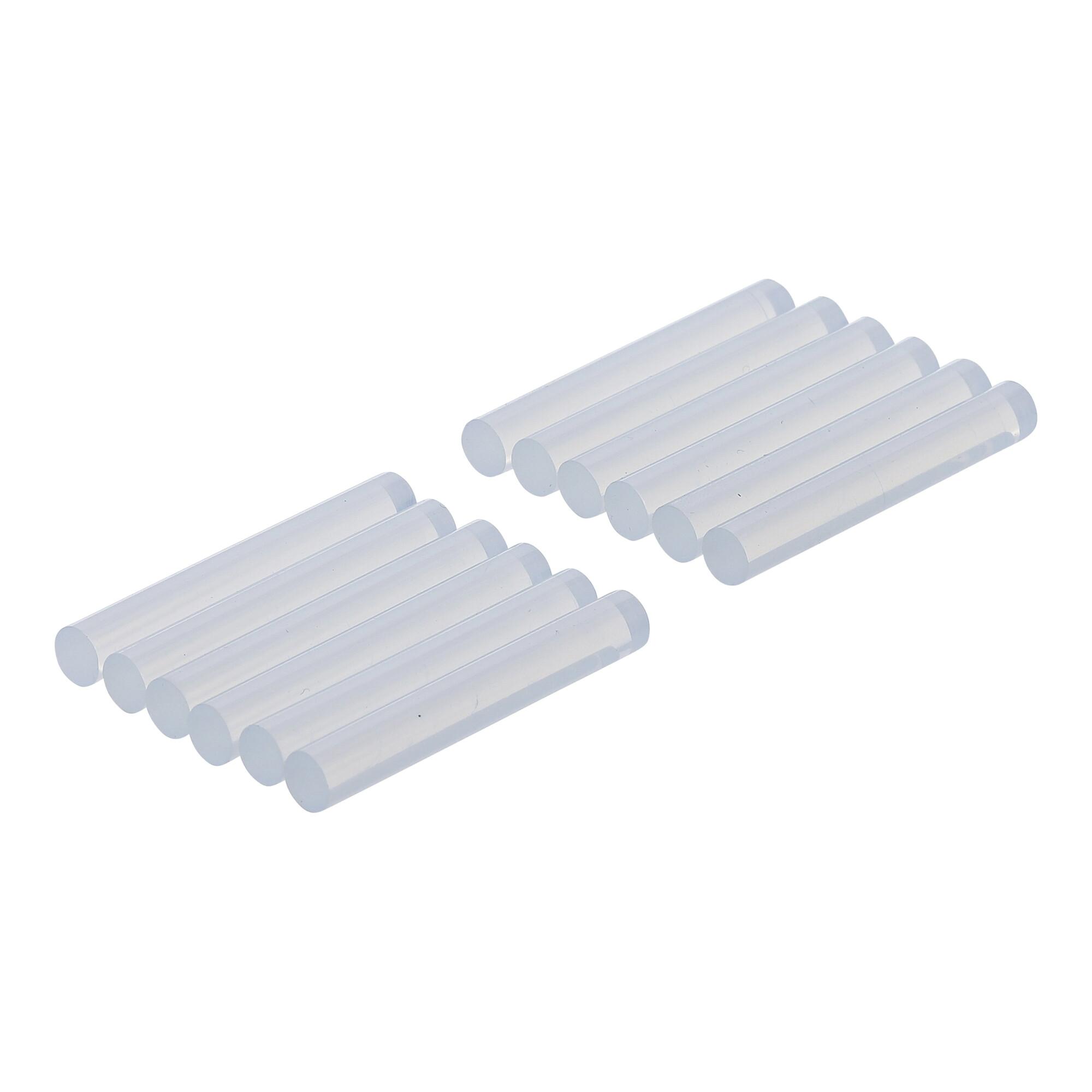 BGS Do it yourself Heißklebe-Patronen transparent Ø 7,5 mm, 50 mm 12-tlg. (80851)