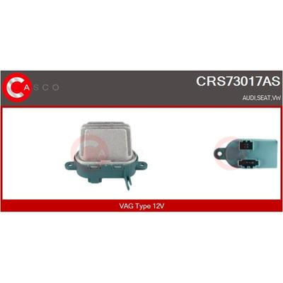 CASCO Widerstand, Innenraumgebläse CRS73017AS für Porsche VAG