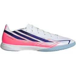 adidas F50 Hyperfast League IN Fußballschuhe cloud white/solar purple/solar turbo 46 2/3