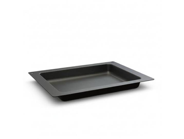 Hoffmann Antihaft-Backplatte massive Ausführung, 4,5 cm Innenhöhe – fettfreies Kochen, bis 250 °C backofentauglich, Backblech passend für alle gängigen Hersteller/made in Germany (447x360 mm)