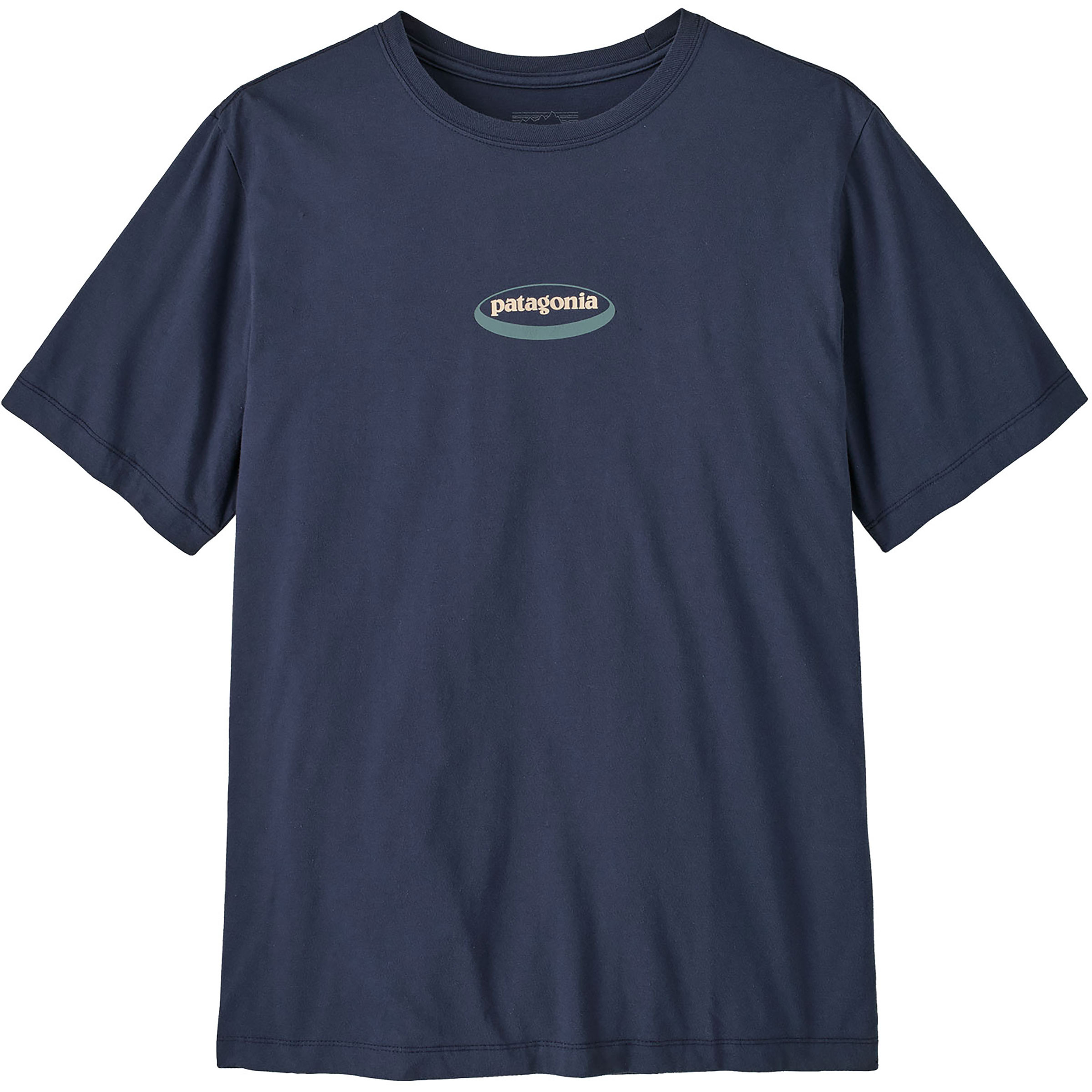 Patagonia 95 Oval Logo Herren T-Shirts blau Größe M Lifestyle Hautfreundlich