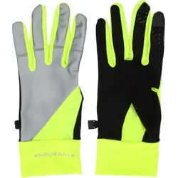 Endurance Damen/Herren/Unisex Mingus Running Gloves S gelb