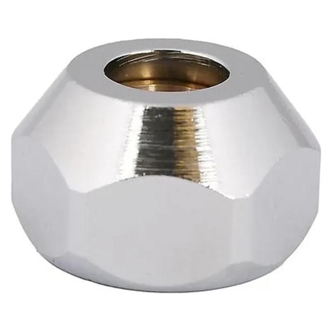Werner Schütz Schlösser Armaturen Quetschverschraubung ohne Längenausgleich 3/8 x8mm verchromt (0018971008001)
