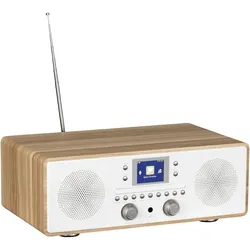 Reflexion HRA23INT weiss (DAB+, Internetradio, Bluetooth, WLAN), Radio, Weiss, Mehrfarbig