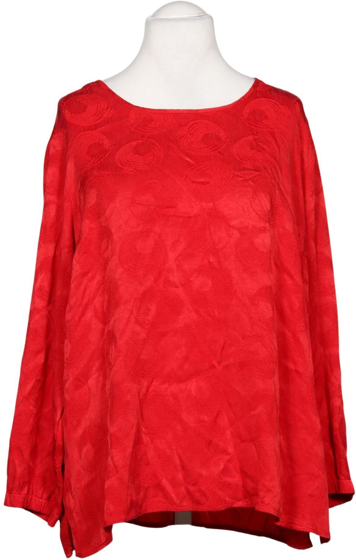 Kj brand Damen Bluse, Rot, Gr. EU 44, Viskose - Second Hand