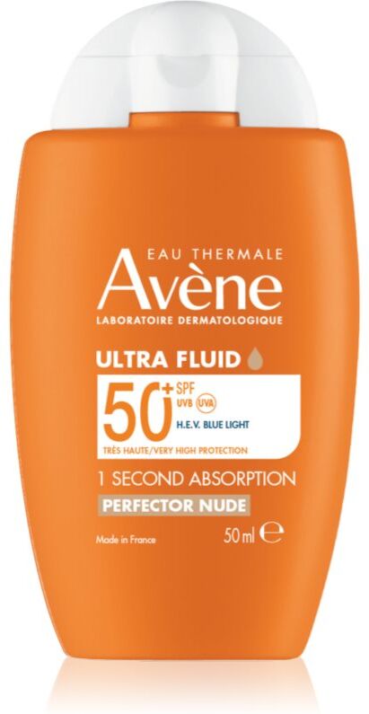 Avène Sun Ultra Fluid Perfector leichtes getöntes Fluid SPF 50+ 50 ml
