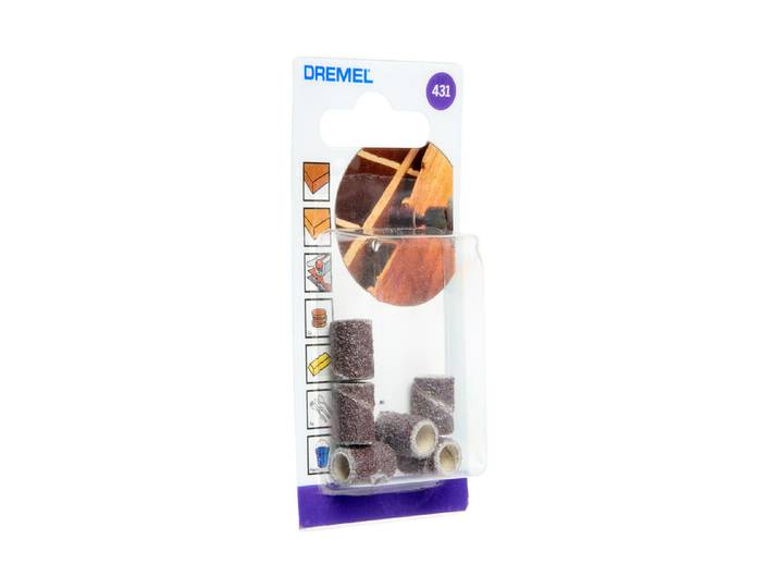 Dremel 431 Schleifband K60 ⌀ 6.4 mm 6 Stück