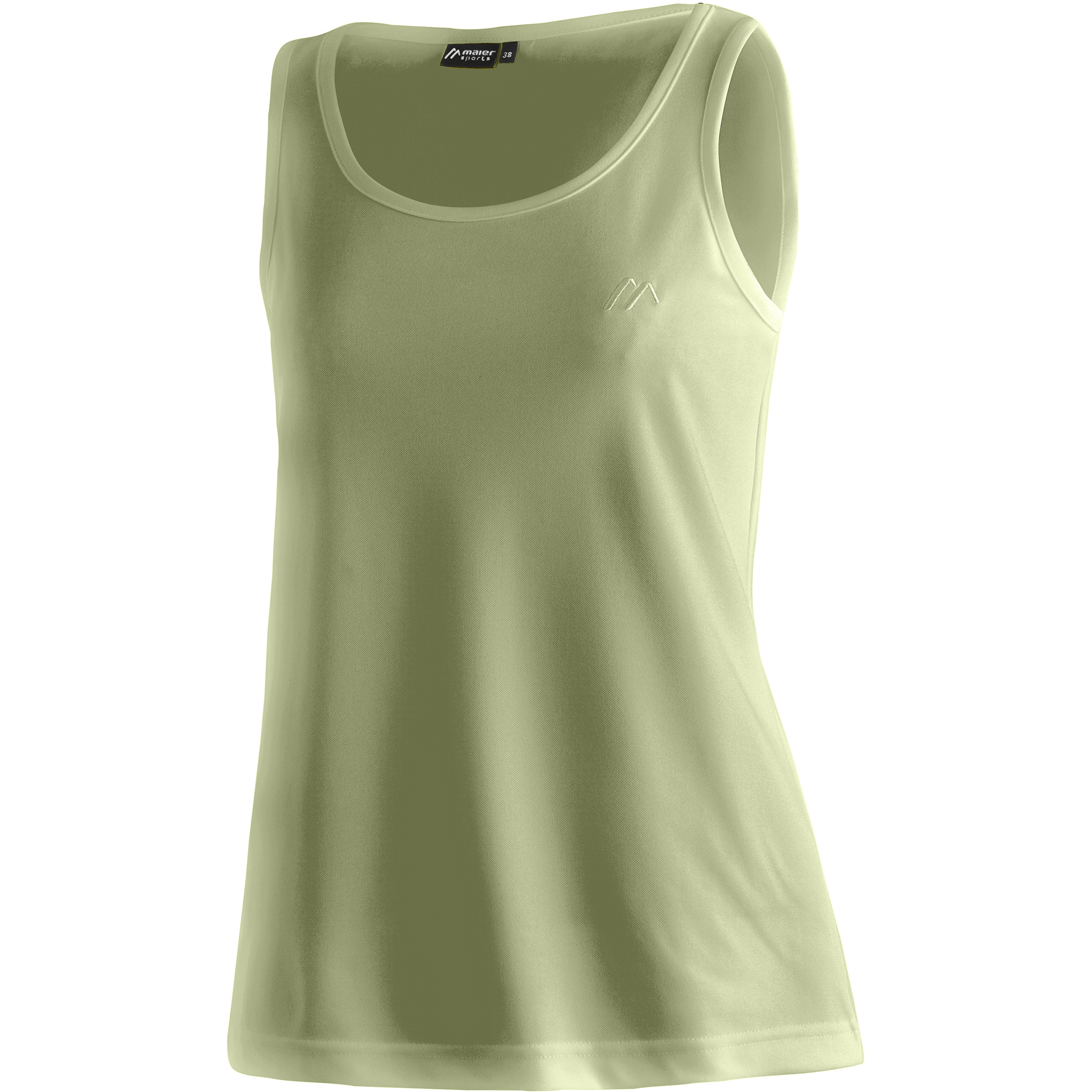 Maier Sports Petra Top Damen Tanktops gruen Größe 3XL Camping Elastisch