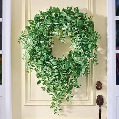 "Variegated Vine Wreath, 28"" - Grandin Road"