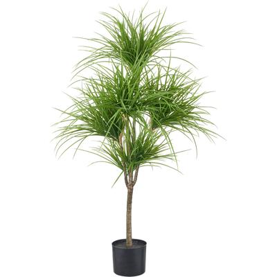 Kunstbaum CREATIV GREEN "Dracaena marginata", grün, H:125cm, Obermaterial: 100% Kunststoff, Kunstpflanzen, mit naturgetreuem Blattwerk